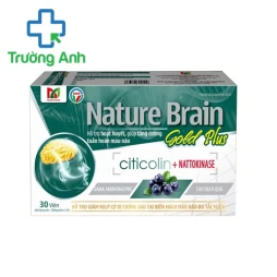 Nature Brain Gold Plus - Hỗ trợ hoạt huyết, tăng cường tuần hoàn máu
