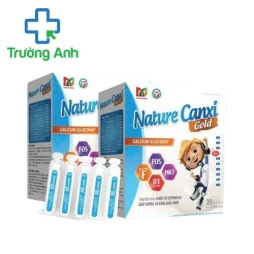 Nature-canxi Gold - Giúp bổ sung Canxi và Vitamin D3 cho cơ thể