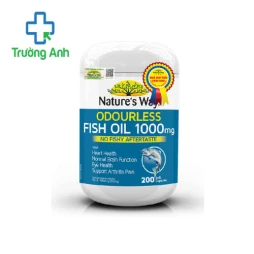 Nature's Way True Odourless Fish Oil 1000 mg - Bổ sung DHA và EPA