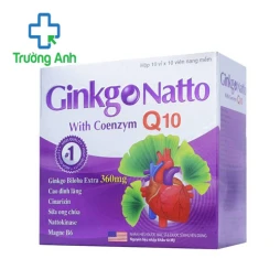 NĐ GINKGO NATTO Q10 - Giảm xơ vữa động mạch hiệu quả