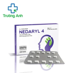 Nedaryl 4 Danapha - Thuốc điều trị sa sút trí tuệ hiệu quả