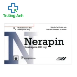 Nerapin 200mg Pymepharco - Thuốc điều trị HIV/AIDS hiệu quả
