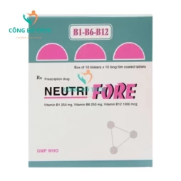Neutrifore Bidiphar - Thuốc điều trị đau thần kinh hiệu quả