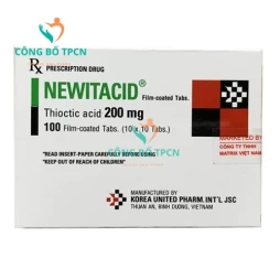 Newitacid - Thuốc ngăn ngừa biến chứng bệnh tiểu đường