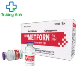Newmetforn Inj. 1g BCWorld - Thuốc điều trị nhiễm khuẩn hiệu quả