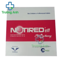 Notired Eff Strawberry Bidiphar - Thuốc điều trị suy nhược hiệu quả