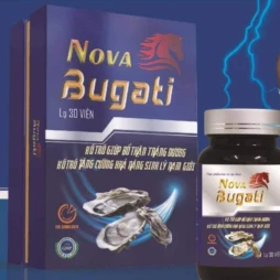 Nova Bugati - Bổ thận tráng dương, tăng cường khả năng sinh lý nam giới
