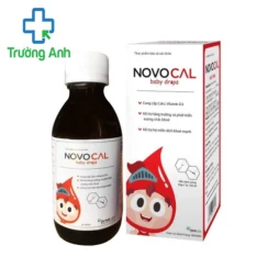 NOVOCAL BABY DROPS - Bổ sung calci, tăng khả năng hấp thụ calci