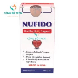 Nufido - Giúp tăng cường sức khỏe tim mạch hiệu quả