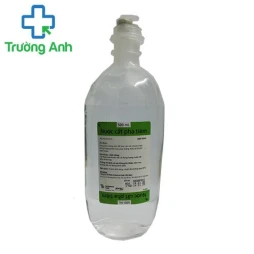 Nước cất pha tiêm Fresenius Kabi 500ml - Dùng làm dung môi pha tiêm