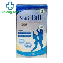 Nutri Tall 2 - Hỗ trợ xương răng chắc khỏe, phòng ngừa thiếu hụt Canxi