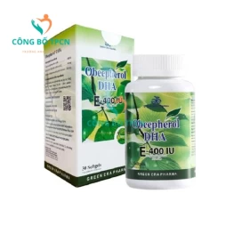 Obeepherol DHA - Giúp hệ tim mạch, hệ sinh sản và làm đẹp da-