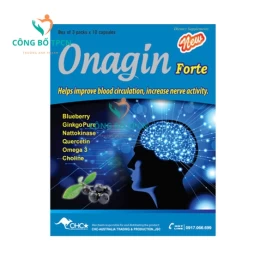 Onagin Forte New - Hỗ trợ tăng cường tuần hoàn máu não hiệu quả