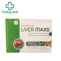 Onepharm Liver maxs - Hỗ trợ thanh nhiệt, mát gan, giải độc gan