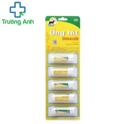 Ống hít Inhaler - Giúp trị cảm cúm, nghẹt mũi hiệu quả