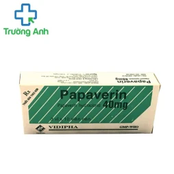 Papaverin 40mg Vidipha - Thuốc điều trị đau bụng của Việt Nam (10 hộp)