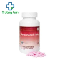 PARACETAMOL 500MG PV Pharma (viên nén) - Thuốc giảm đau, hạ sốt