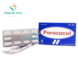 Parazacol 500 Pharbaco (viên nén) - Thuốc giảm đau hạ sốt hiệu quả