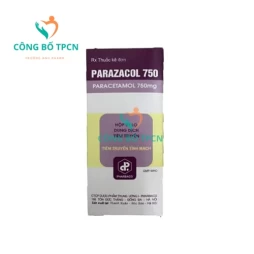 Parazacol 750 Pharbaco - Thuốc giảm đau hạ sốt hiệu quả