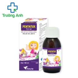 Pentatux Syrup - Hỗ trợ giảm ho, giúp giảm đau rát họng
