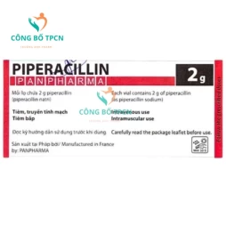 Piperacillin Panpharma 2g - Điều trị nhiễm khuẩn nặng