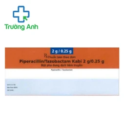 Piperacillin/Tazobactam Kabi 2g/0,25g - Thuốc chống nhiễm khuẩn 