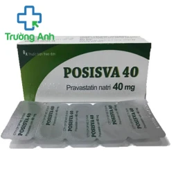Posisva 40 - Thuốc dự phòng biến chứng tim mạch, rối loạn lipid máu