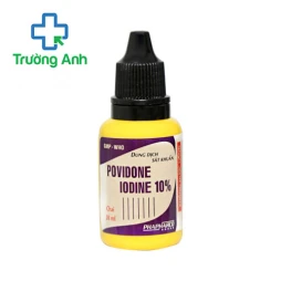 Povidon Iodine 10% Phapharco - Sát khuẩn da và niêm mạc