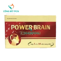 Power Brain ích khang - Hỗ trợ giảm nguy cơ hình thành cục máu đông