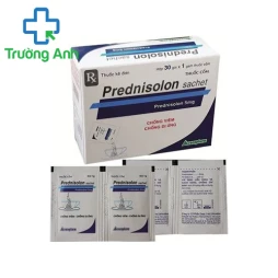 Prednisolon sachet 5mg Vacopharm - Thuốc giảm đau và chống viêm hiệu quả