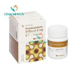 Prednisolone Stella 5mg - Thuốc điều trị bệnh viêm nhiễm hiệu quả