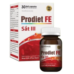 Prodiet Fe - Bổ sung sắt và acid folic hỗ trợ quá trình tạo máu