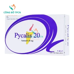 Pycalis 20mg Pymepharco - Thuốc điều trị rối loạn cương dương hiệu quả