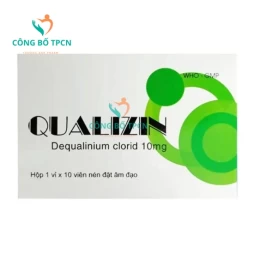Qualizin 10 Donaipharm - Thuốc điều trị viêm âm đạo hiệu quả