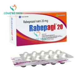 Rabepagi 20 - Thuốc điều trị viêm đường tiêu hóa của Agimexpharm