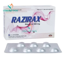 Razirax 500mg - Thuốc điều trị viêm gan siêu vi C mạn tính của Davipharm