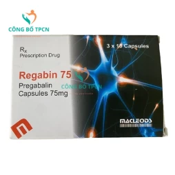 Regabin 75 - Thuốc điều trị đau thần kinh, động kinh hiệu quả