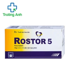 Rostor 5 Pymepharco - Thuốc điều trị tăng cholesterol máu