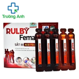 Rulby Fema - Giúp bổ sung sắt, Acid folic cho cơ thể