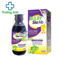 Rulby Siro Ho - Hỗ trợ bổ phế, tiêu đờm, giảm ho