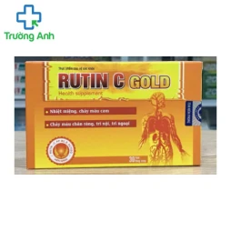 RUTIN C GOLD - Cải thiện triệu chứng viêm nhiệt miệng