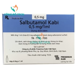 Salbutamol Kabi 0,5mg/1ml