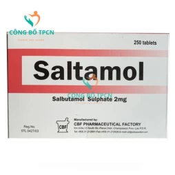 Saltamol CBF - Thuốc điều trị viêm phế quản mãn tính hiệu quả