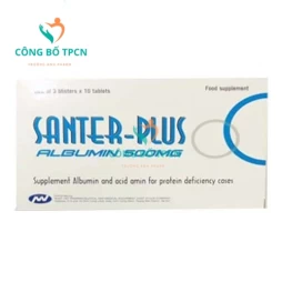Santer - Plus - Hỗ trợ tăng cường chức năng gan