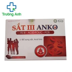Sắt III Anko - Giúp bổ sung sắt cho phụ nữ mang thai