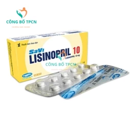 SaVi Lisinopril 5 - Thuốc điều trị tăng huyết áp hiệu quả