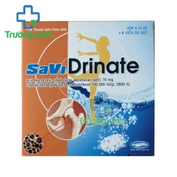 SaviDrinate - Thuốc phòng và trị loãng xương của Savipharm 