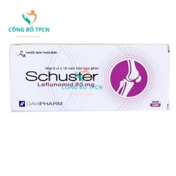 Schuster 20mg Davipharm - Thuốc dạng viên điều trị bệnh viêm khớp hiệu quả