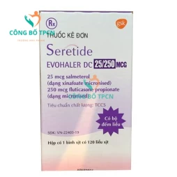 Seretide Evohaler DC 25/50mcg GSK