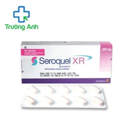 Seroquel XR 200mg - Thuốc điều trị tâm thần phân liệt hiệu quả của Anh